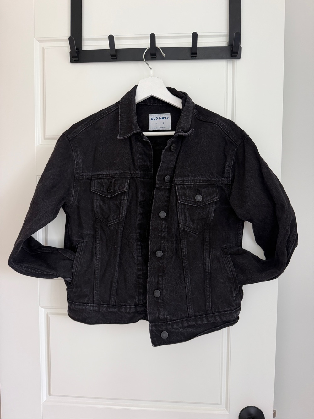 Old Navy Black Jean Jacket